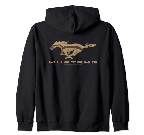 Sweat à Capuche Mustang Oklahoma - Design Rétro Vintage, Coupe Classique, 100% Coton