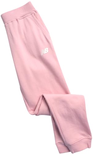 Image of New Balance Girls Sweatpants, Fleece Joggers, Drawstring Waist & Pockets