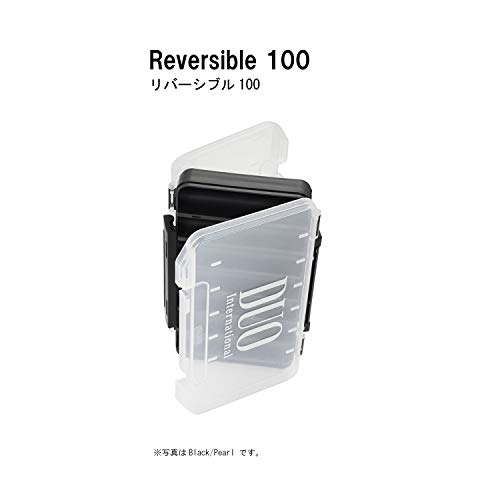 DUO デュオ ルアーケース リバーシブル100 DUO Reversible パールブラック/ゴールド箔 100サイズ 200x126x36mm 4枚目