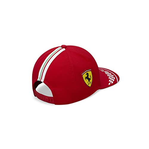 Scuderia Ferrari F1 2021 Kids Charles Leclerc Team Hat Red, one size4