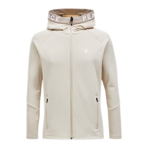Peak Performance Herren Rider Zip Hoodie Jacke, Sand Fog avid beige, M