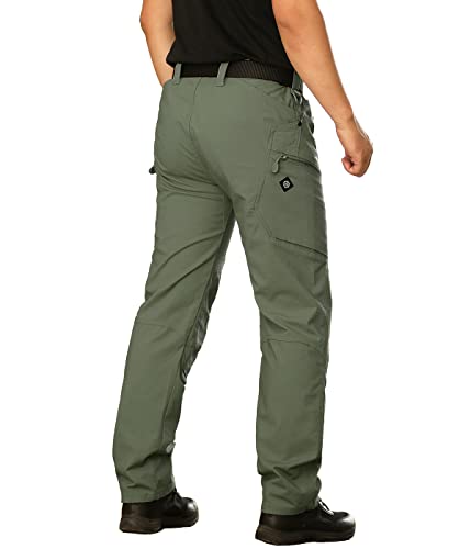Navekull Men's Outdoor Tactical Pants Rip-Stop Combat Military Cargo Pants Lightweight Army Work Hiking Trousers Water-Resistant #TOP2