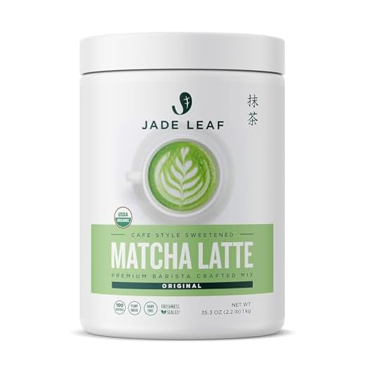 Jade Leaf Organic Matcha Latte Powder