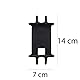 Retoo Handyhalterung Fahrrad Silikon, Abnehmbar 360° Verstellbare, Universal Motorrad Handyhalter für 3,5-6,5 Zoll Smartphone, Handy Halter Abnehmbar für Lenker Motorrad, Rennrad, MTB und E-Bike