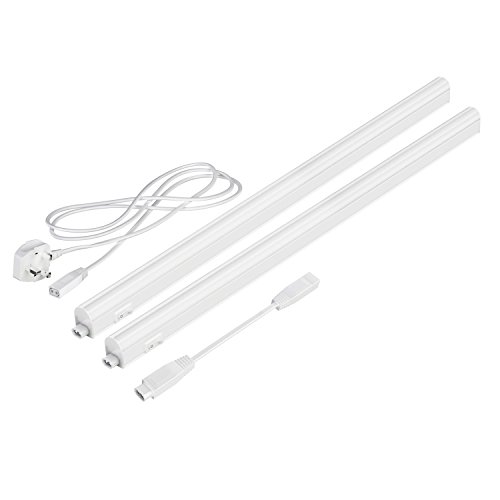 Parlat LED Under-Cabinet luminaires Rigel, Each 57.3cm, Each 790lm, Warm-White, Set of 2, BS