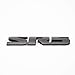 2X SR5 Emblem V6 SR5 Trunk Side Fender Rear Tailgate Decal Metal Sticker Badge Suitable for Tacoma (Black)