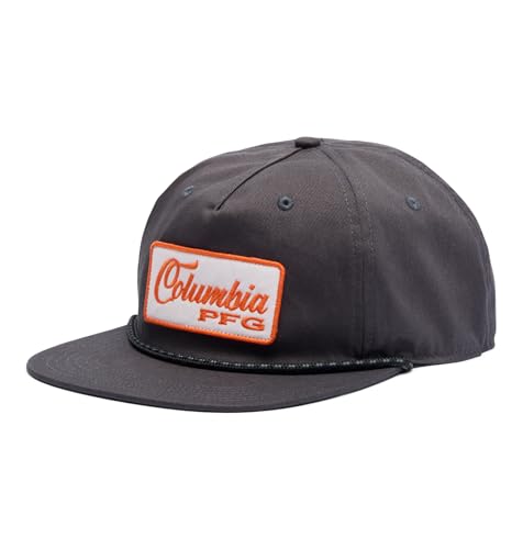 Columbia Unisex PFG Tack Snap Back Hat, Shark/Embroidered Patch, One Size