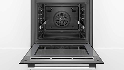 Bosch HBG5780S6 Serie 6 Smarter Einbau-Backofen, 60 x 60 cm, Pyrolyse Selbstreinigung, AutoPilot 30 30 Automatikprogramme, 3D Heißluft Backen auf 3 Ebenen, LCD-Display, Schnellaufheizung, SoftClose – Bild 3
