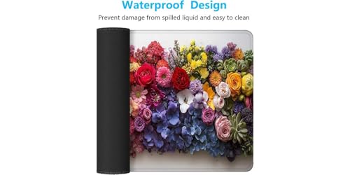 Tapis de souris XXL pour éliminer les glissements et protéger votre bureau avec style - 7
