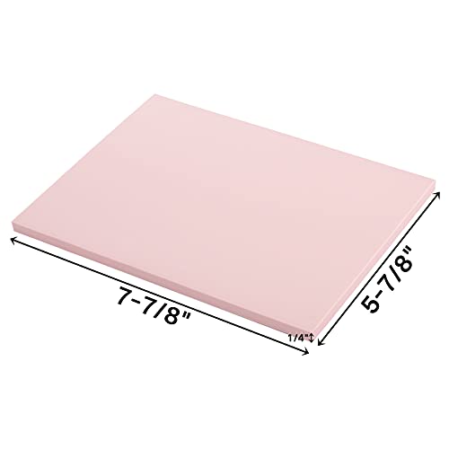 Tosnail 5 Pack 6" x 8" Rubber Stamp Carving Blocks, Soft Rubber for Craft Project - Great for Beginners and Professional - Thumbnail 2