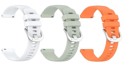 for GARMIN(�K�[�~��) Venu 3/4 45mm/Forerunner 265/255 �o���h �x���g 3�_ �����o���h �V���R�� Venu2/Foreathlete 745/vivoactive 4�Ȃǂ��Ή� �ւ��x���g �X�g���b�v 22mm