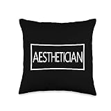 Aesthetician & Skin Care Graduation Gifts Skin Care Specialist Graduation Aesthetician Throw Pillow, 16x16, Multicolor