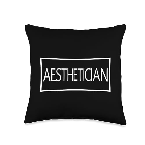 Aesthetician & Skin Care Graduation Gifts Skin Care Specialist Graduation Aesthetician Throw Pillow, 16x16, Multicolor