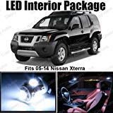 Classy Autos Nissan Xterra White Interior LED Package (8 Pieces)