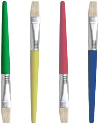 Betzold Malpinsel-Set – 6 Synthetische Zobelpinsel Für Aquarell, Öl & Acrylfarben (Größen 2, 4, 6, 8, 10)