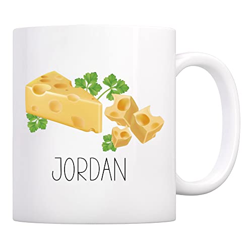 TGiakisz Personalized Cheese Mug, Cheese Lover Gift, Cheese Lover Mug, Gift For Cheese Lover