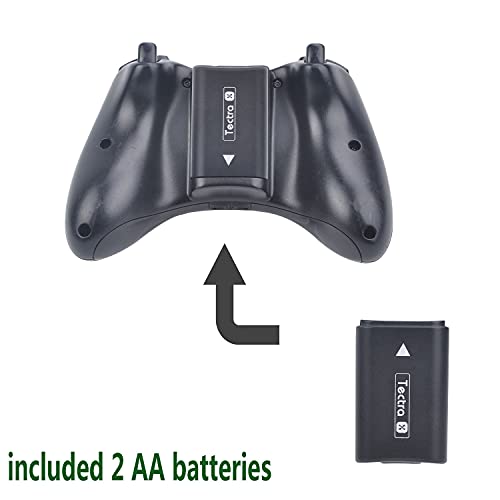 Tectra XBOX360 Replacement Battery For Xbox 360, 4Pcs Aa Ni-Mh Rechargeable Battery Pack + 2Pcs Battery Back Covers Holders thumb #1