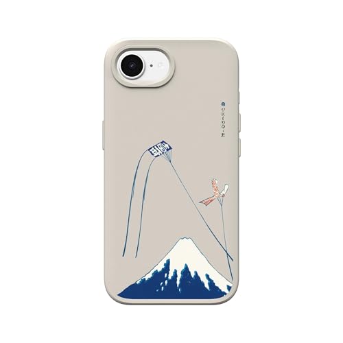Coque mate Premium iPhone 16e RhinoShield SolidSuit Beige MagSafe haute protection
