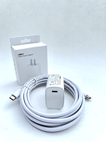 OMNIHIL Wall Charger+USB-C-to-USB-C Cable Compatible with Anker 335 Wireless Charger