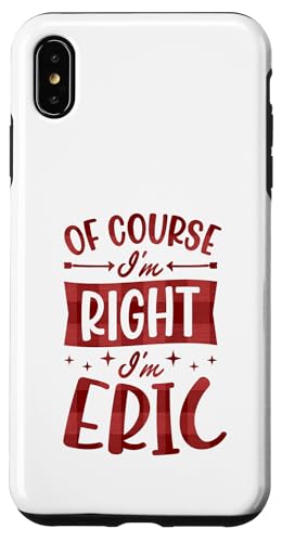 �������I'm Right I'm Eric �p�[�\�i���C�Y ���O �X�}�z�P�[�X iPhone XS Max �p