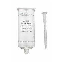 Fiberglass Supply Depot Advanced Adhesive Systems AAS 5300 All Purpose High Strength MMA Adhesive 50ml/1.7oz Cartridge with Static Mixing Tip Off White