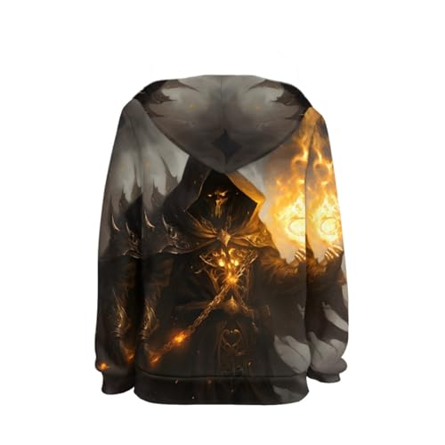 Image of GLUDEAR Teen Boys Girls Novelty Animal Galaxy Hoodies Sweatshirts Pullover