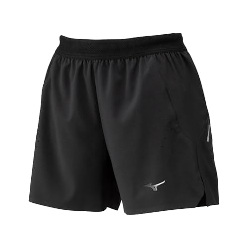 MIZUNO(ミズノ) ランニングウェア ドライストレッチ プレミアムショーツ インナー付き ランニングパンツ 速乾 J2MBC201 レディース ブラック