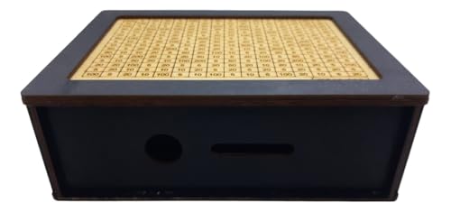 Cofre Desafio 10mil Motivacional Cofre de Dinheiro Caixa de Poupança Cofre Madeira Wood Box Safe Via