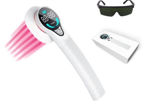 Versa Cure XL - Último, potente y versátil dispositivo de terapia láser para aliviar el dolor: terapia de rodilla, hombro, espalda, articulaciones y dolores musculares