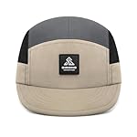 SIROKO Gorra montaña Senderismo Scene Marrón: Diseño de cinco paneles Banda interior para absorber el sudor Cierre trasero ajustable