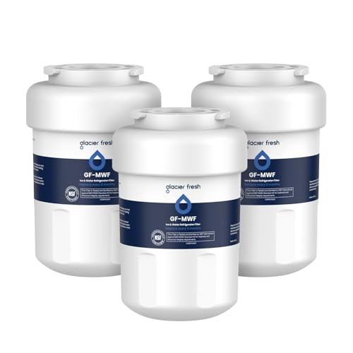 GLACIER FRESH MWF Refrigerator Water Filter Compatible with GE 3-Pack