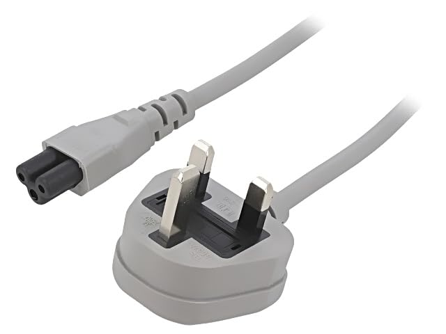 Câble BS 1363 pour prise anglaise et IEC C5 5m pour bureau et salon
