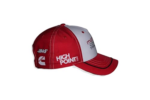 Gorra ajustable roja y blanca NASCAR 2024 miniatura 2
