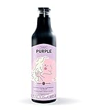 muum - Champú Violeta Purple. Cabellos Blancos y Grises. Neutraliza y previene el amarilleamiento. Hidrata, repara, suaviza y da brillo - 500 ml.