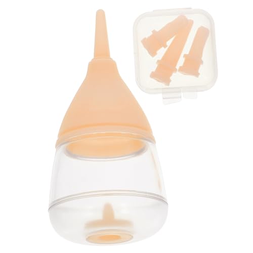 Abaodam Small Pet Feeding Bottles Newborn Cat Dog Milk Bottle Reusable Scale Design