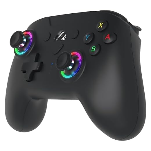 Subsonic - Manette sans fil pour Switch 2 / Switch - bluetooth avec LED, vibrations et gyroscope - Noir