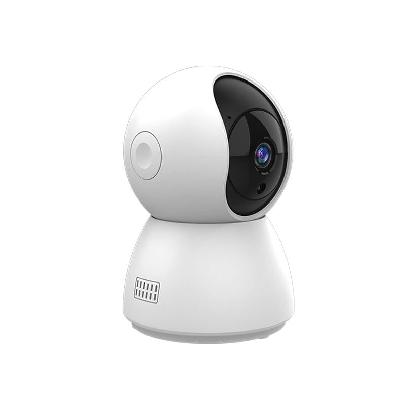 IHYGKO HD 4MP Tuya Smart Mini WiFi cámara IP cámara de vigilancia Seguimiento automático Interior inalámbrico Seguridad hogar CCTV Monitor de bebé(4MP and 64GB Card)