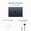 Apple 2024 MacBook Air 15-inch Laptop with M3 chip: 15.3-inch Liquid Retina Display, 16GB Unified Memory, 256GB SSD Storage, Backlit Keyboard, 1080p FaceTime HD Camera, Touch ID; Midnight - Image 7
