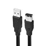 ⭐️【Used for】: Firewire 6-pin to USB 2.0 male adapter cable can be used for digital cameras, printers, scanners and other devices with IEEE 1394 6-pin connectors. ⭐️【1394 6 Pin to USB】: 1394 6 Pin Female to USB can be used to connect most DV camcorder...