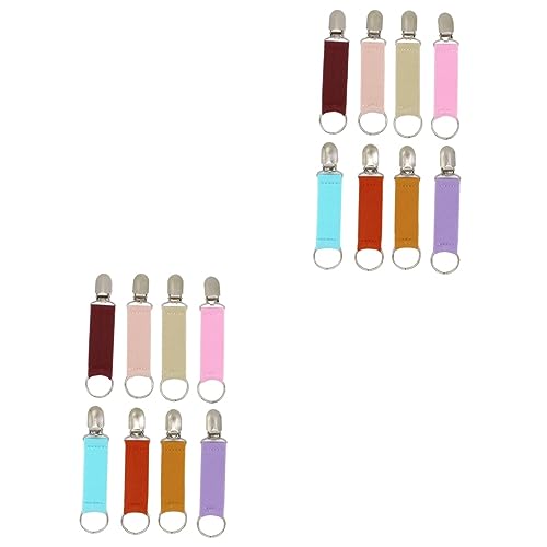ifundom 2 Series Clip De Sombrero Lindo Clip para Sombrero De Sombrero Clips De Sombrero para Viajar Clip para Soporte De Sombrero Clips De Correa De Sombrero Aleación 8 Piezas*2