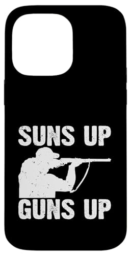 Sportsman Suns Up Guns Up �n���e�B���O ���[���A�n���^�[ �X�}�z�P�[�X iPhone 14 Pro Max �p