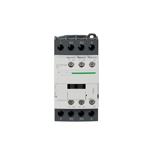 Contacteur basse tension TES D V02C LC1D128FD tripolaire de commande de puissance