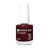 Dazzle Dry Nail Lacquer (Step 3) - Passionate Red - A deep red wine with a dark twist. (0.5 fl oz)