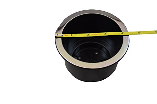 Fr Plastic Chrome Lip Cup Holder For Sofa And Chairs 3.25" Tall 4.25" Diameter #TOP1