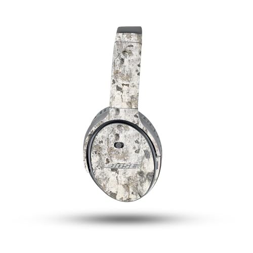 Image of MightySkins Glossy Glitter Skin Compatible with Bose QuietComfort 35 II Headphones - Blasted Concrete | Protective, Durable High-Gloss Glitter Finish | Easy to Apply