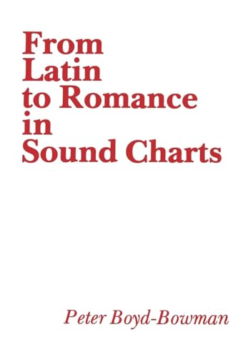 From Latin to Romance in Sound Charts (Not In A Series)