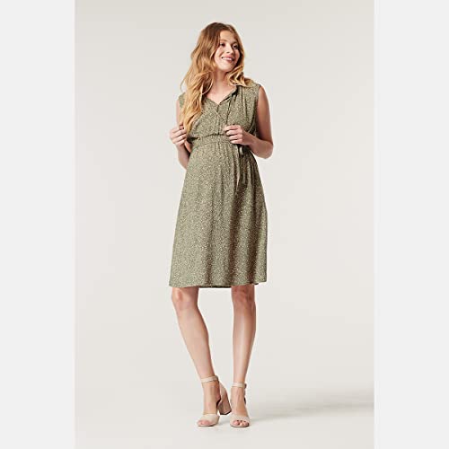 Robe allaitement Esprit sans manches à imprimé fleuri chic - 3
