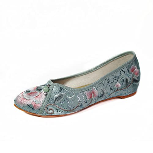 Women's Classic Ballet Flat Flats Shoes Pointed Toe Slip On2