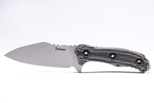 Pachmayr Dominator Fixed Blade Knife Grey/Black, 4.75 in
