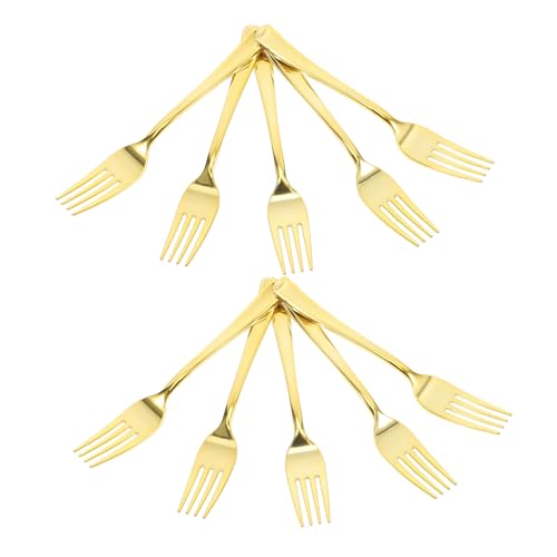 HOLIDYOYO 25pcs Heavy Duty Disposable Forks Silverware Set Party Forks for Birthday Wedding Dinner Silverware Cutlery
